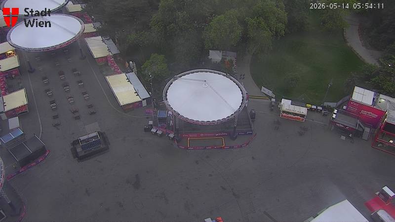 Archiv Foto Webcam Wien - Rathausplatz