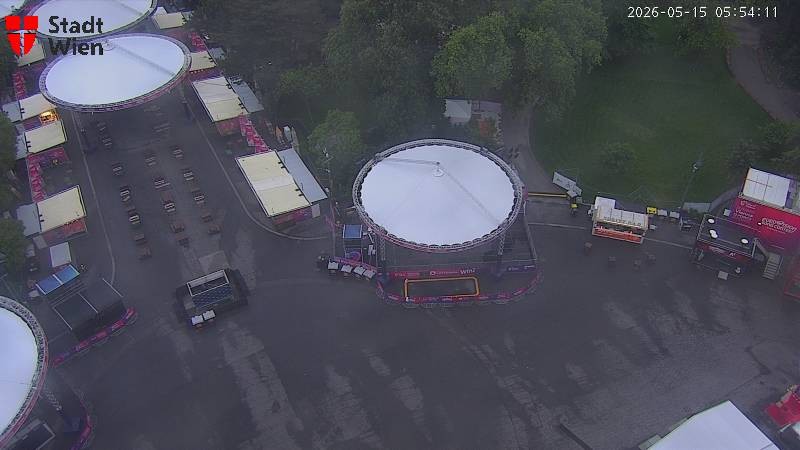 Archiv Foto Webcam Wien - Rathausplatz