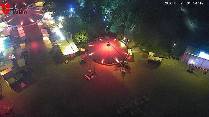 Archiv Foto Webcam Wien - Rathausplatz