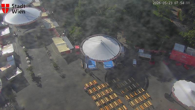 Archiv Foto Webcam Wien - Rathausplatz
