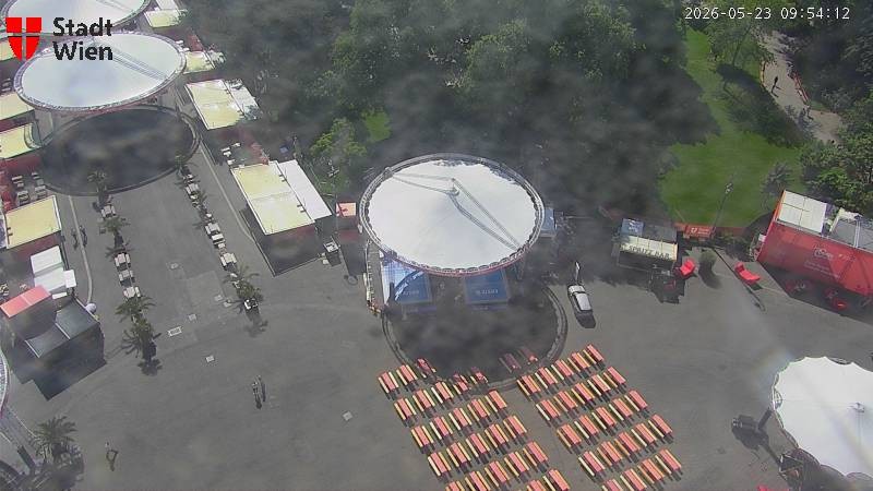 Archiv Foto Webcam Wien - Rathausplatz