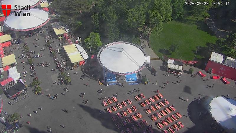 Archiv Foto Webcam Wien - Rathausplatz