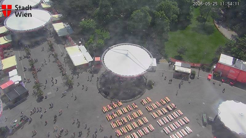 Archiv Foto Webcam Wien - Rathausplatz