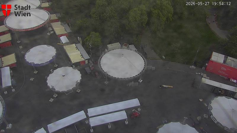 Archiv Foto Webcam Wien - Rathausplatz