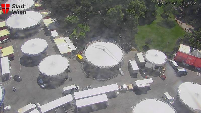 Archiv Foto Webcam Wien - Rathausplatz