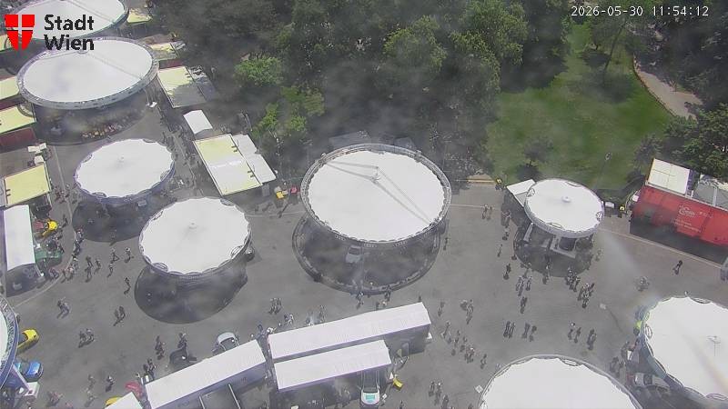 Archived image Webcam Vienna - City Hall