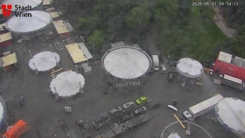 Archiv Foto Webcam Wien - Rathausplatz