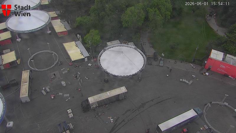 Archiv Foto Webcam Wien - Rathausplatz