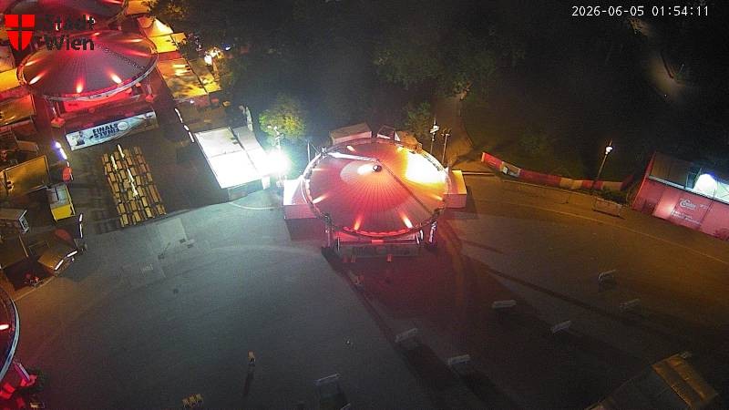 Archiv Foto Webcam Wien - Rathausplatz