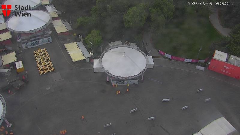 Archiv Foto Webcam Wien - Rathausplatz