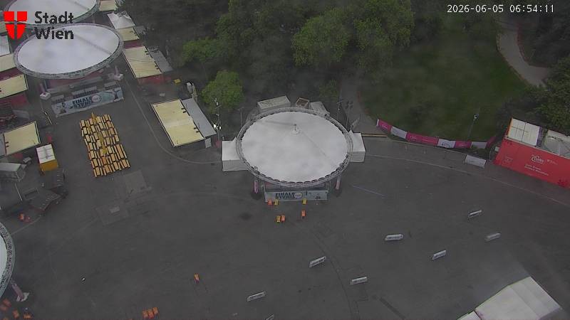 Archiv Foto Webcam Wien - Rathausplatz