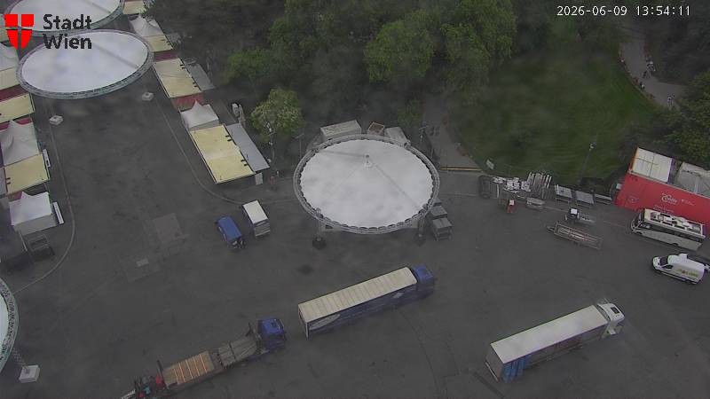 Archiv Foto Webcam Wien - Rathausplatz