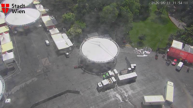 Archived image Webcam Vienna - City Hall