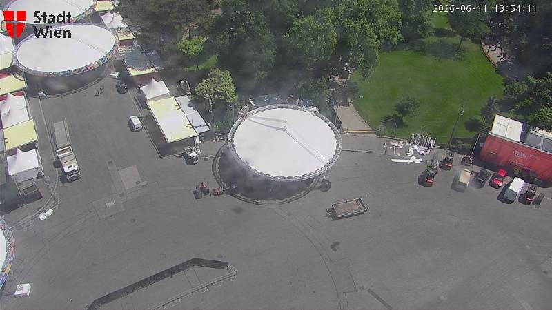 Archived image Webcam Vienna - City Hall