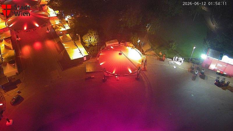 Archiv Foto Webcam Wien - Rathausplatz