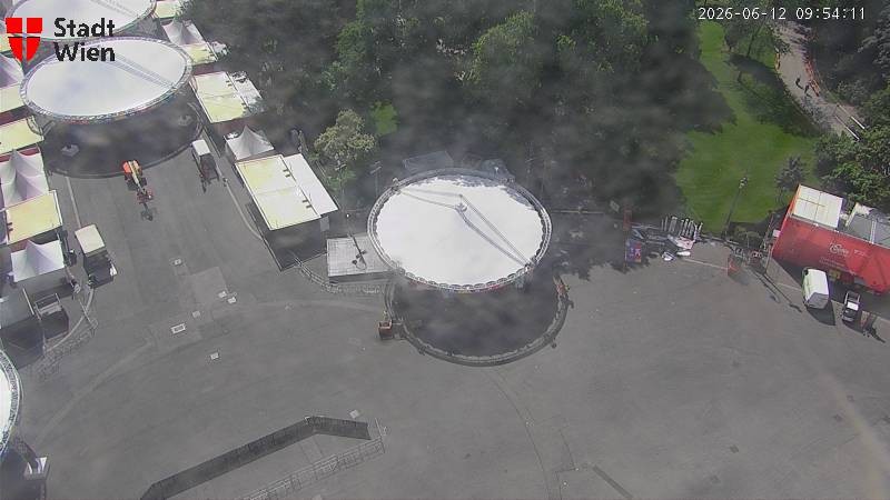 Archiv Foto Webcam Wien - Rathausplatz