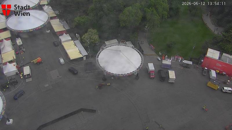 Archiv Foto Webcam Wien - Rathausplatz