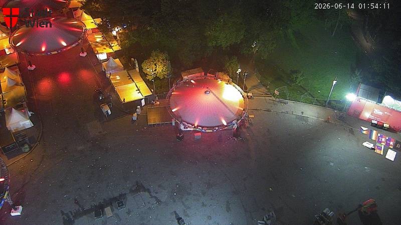 Archived image Webcam Vienna - City Hall