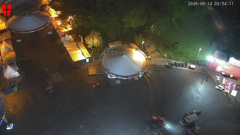 Archived image Webcam Vienna - City Hall