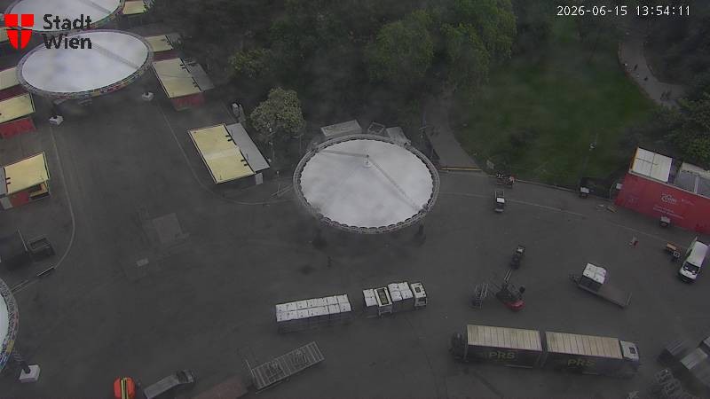 Archiv Foto Webcam Wien - Rathausplatz