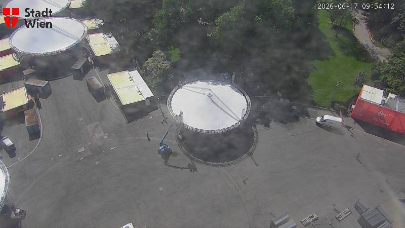 Archiv Foto Webcam Wien - Rathausplatz
