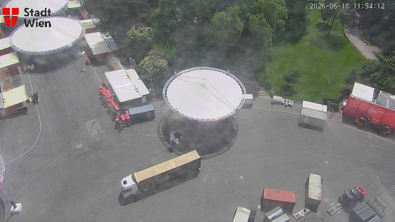 Archived image Webcam Vienna - City Hall
