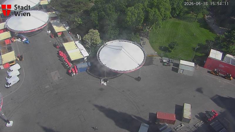 Archived image Webcam Vienna - City Hall