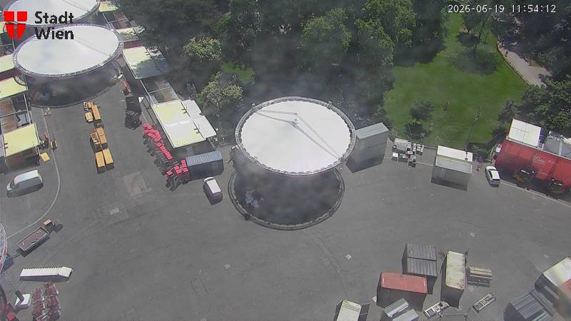Archiv Foto Webcam Wien - Rathausplatz