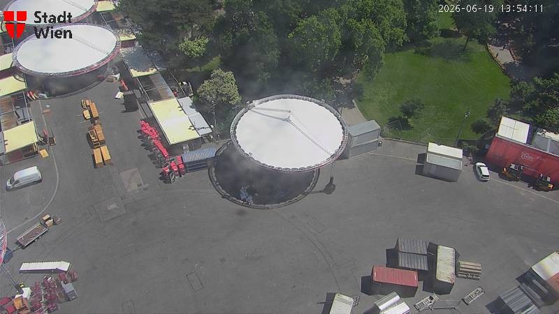 Archiv Foto Webcam Wien - Rathausplatz