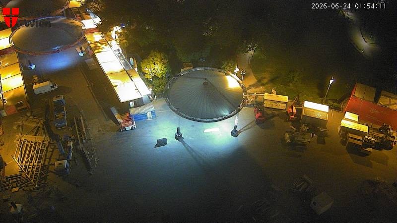 Archiv Foto Webcam Wien - Rathausplatz