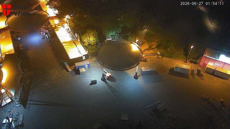 Archiv Foto Webcam Wien - Rathausplatz