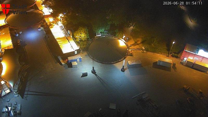 Archiv Foto Webcam Wien - Rathausplatz