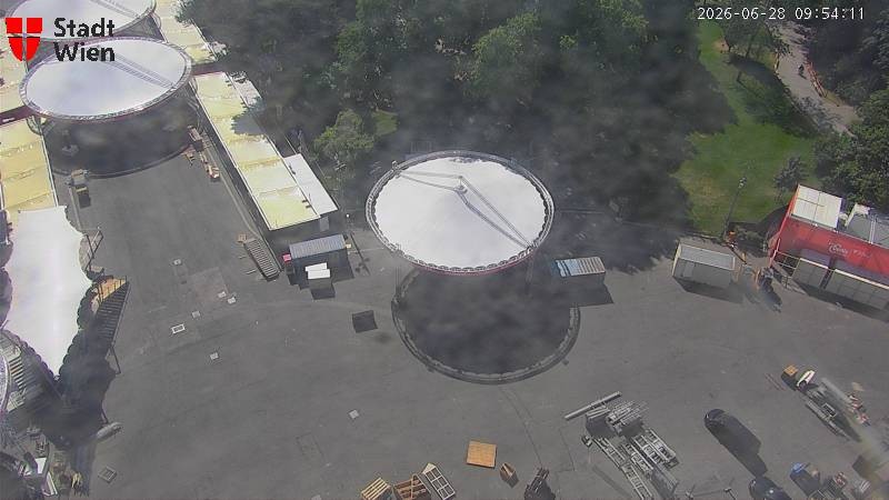 Archiv Foto Webcam Wien - Rathausplatz