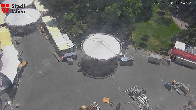 Archiv Foto Webcam Wien - Rathausplatz