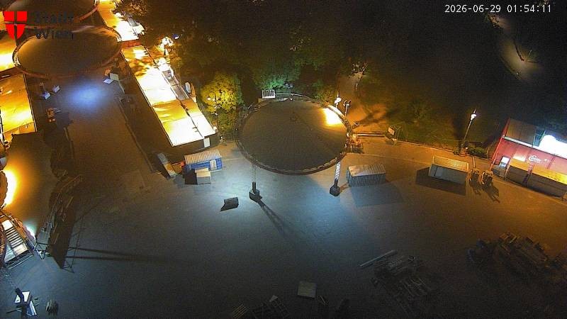 Archiv Foto Webcam Wien - Rathausplatz