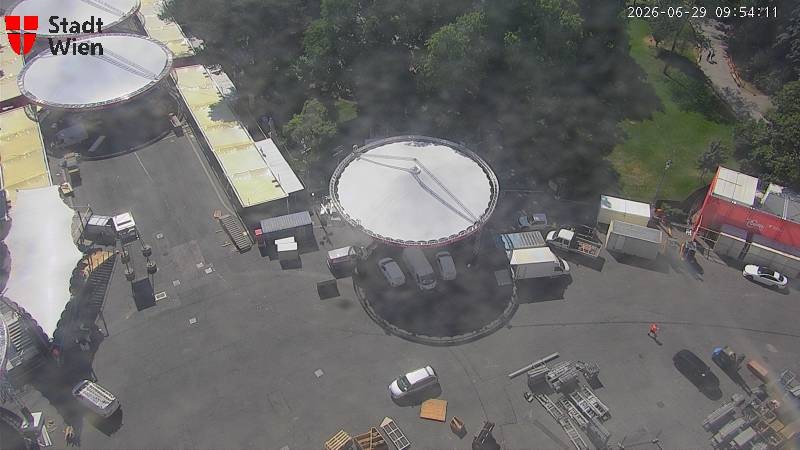Archiv Foto Webcam Wien - Rathausplatz