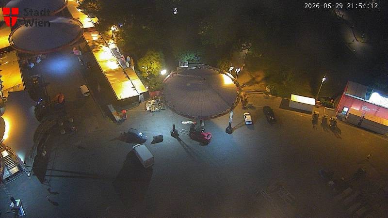 Archiv Foto Webcam Wien - Rathausplatz