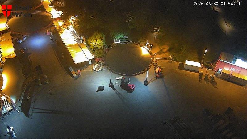 Archiv Foto Webcam Wien - Rathausplatz
