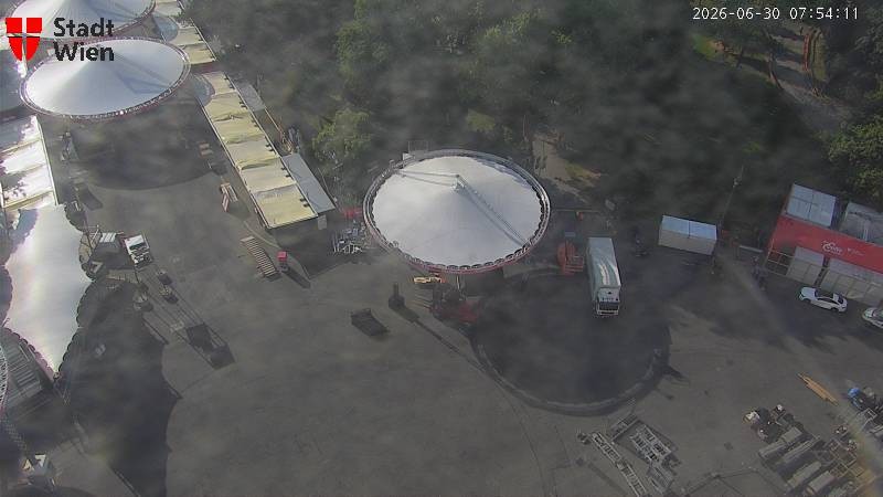 Archiv Foto Webcam Wien - Rathausplatz