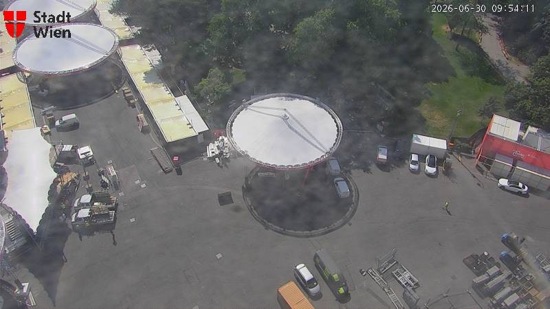 Archiv Foto Webcam Wien - Rathausplatz