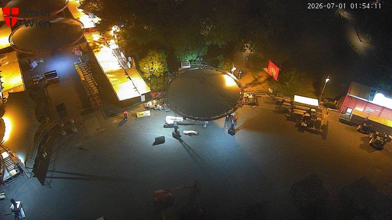 Archiv Foto Webcam Wien - Rathausplatz