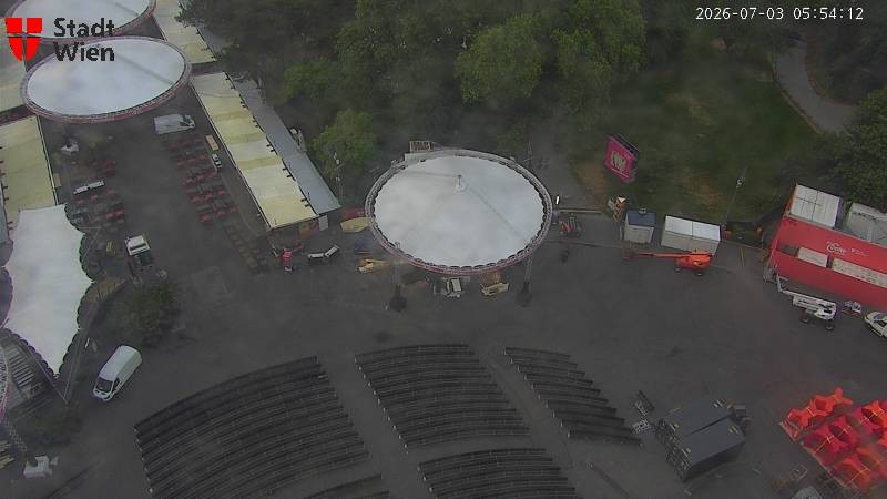 Archived image Webcam Vienna - City Hall