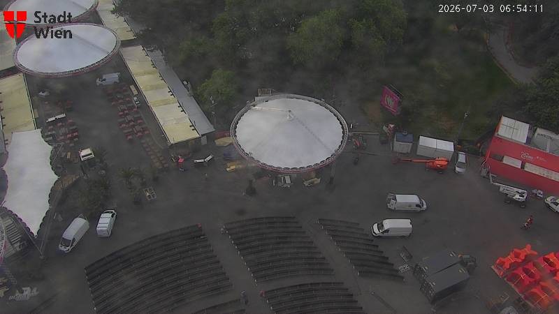 Archived image Webcam Vienna - City Hall