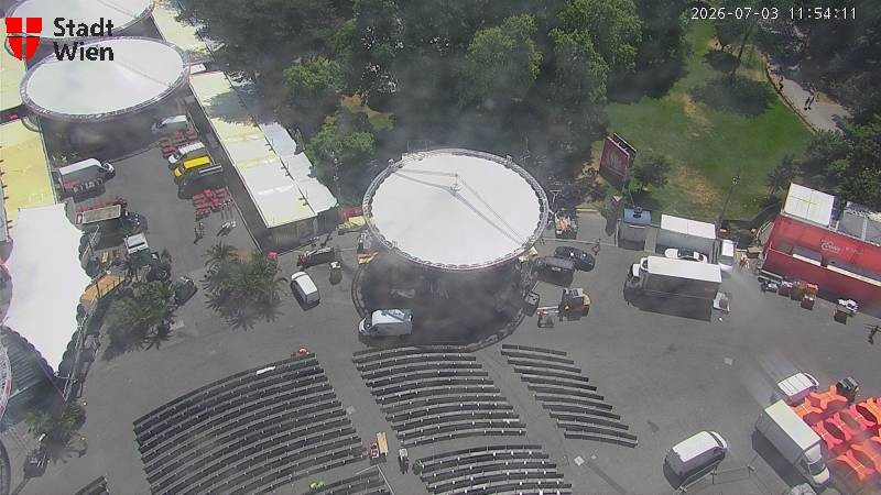 Archiv Foto Webcam Wien - Rathausplatz