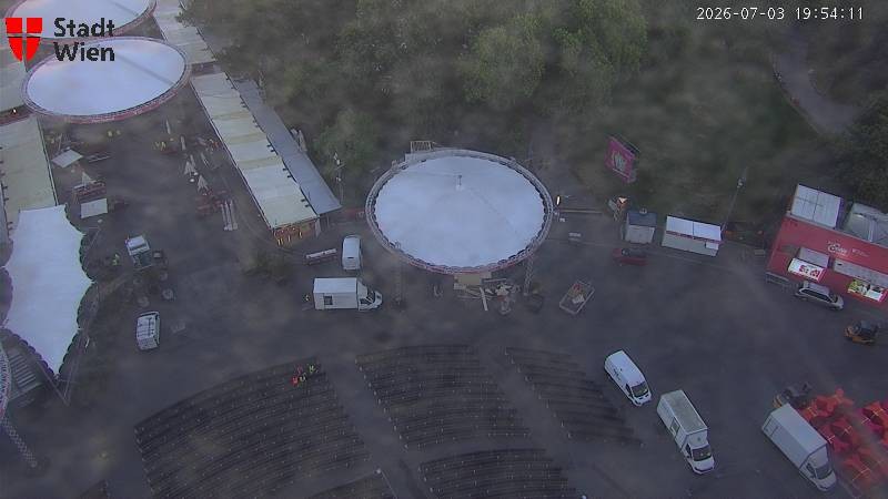 Archiv Foto Webcam Wien - Rathausplatz