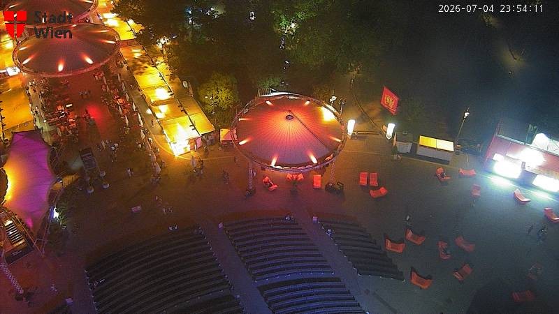 Archiv Foto Webcam Wien - Rathausplatz