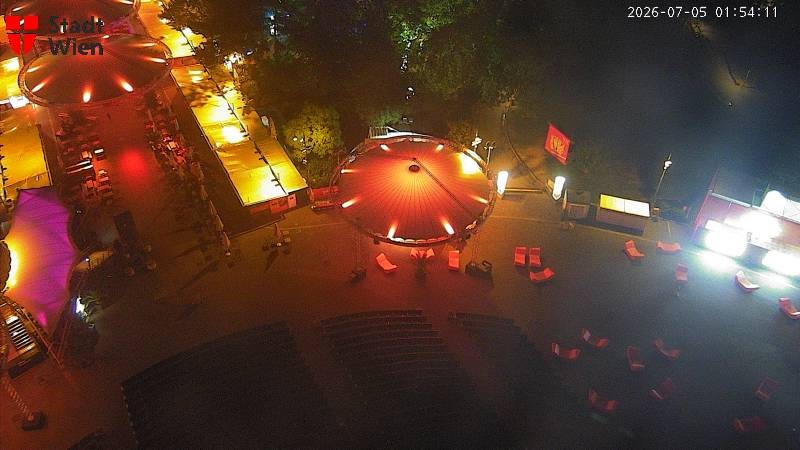 Archiv Foto Webcam Wien - Rathausplatz