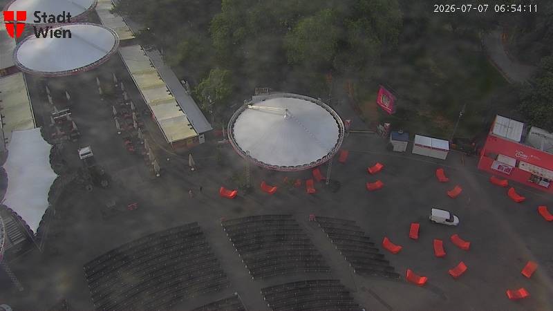 Archiv Foto Webcam Wien - Rathausplatz