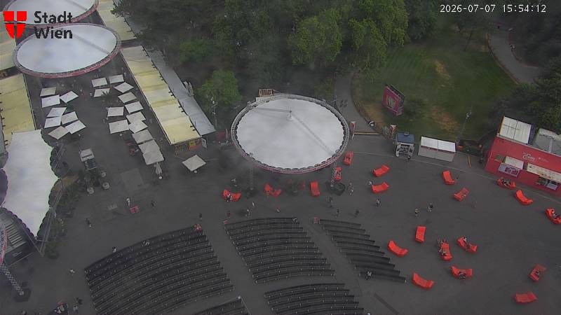 Archiv Foto Webcam Wien - Rathausplatz