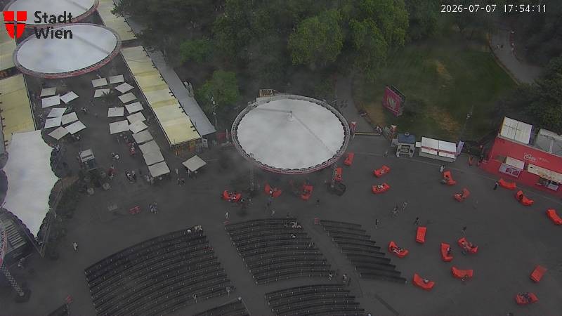 Archiv Foto Webcam Wien - Rathausplatz
